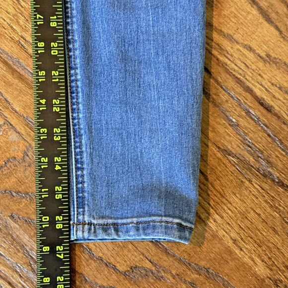 Free People Jeans Women 28 Light Blue Wash High Waist Skinny Soft 61855-16515125 - Picture 6 of 10